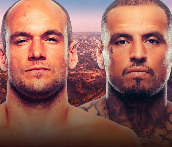 UFC Fight Night Belgrade 2026 event poster featuring Uros Medic vs Daniel Rodriguez