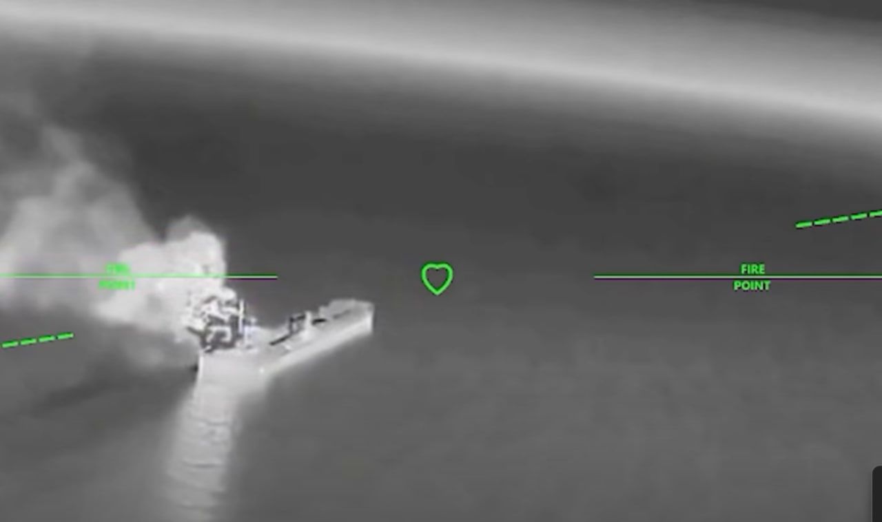 Russian vessels near occupied Crimea struck by Ukrainian drones during Black Sea fuel supply disruption campaign