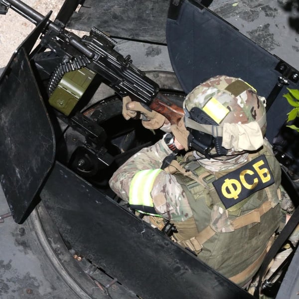 Ukrainian drone attack on Russian territory Crimea overnight military file photo