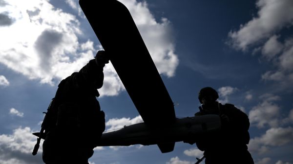 Drone operators. Russia claims its military is tracking Ukrainian drones transiting Baltic airspace corridors.