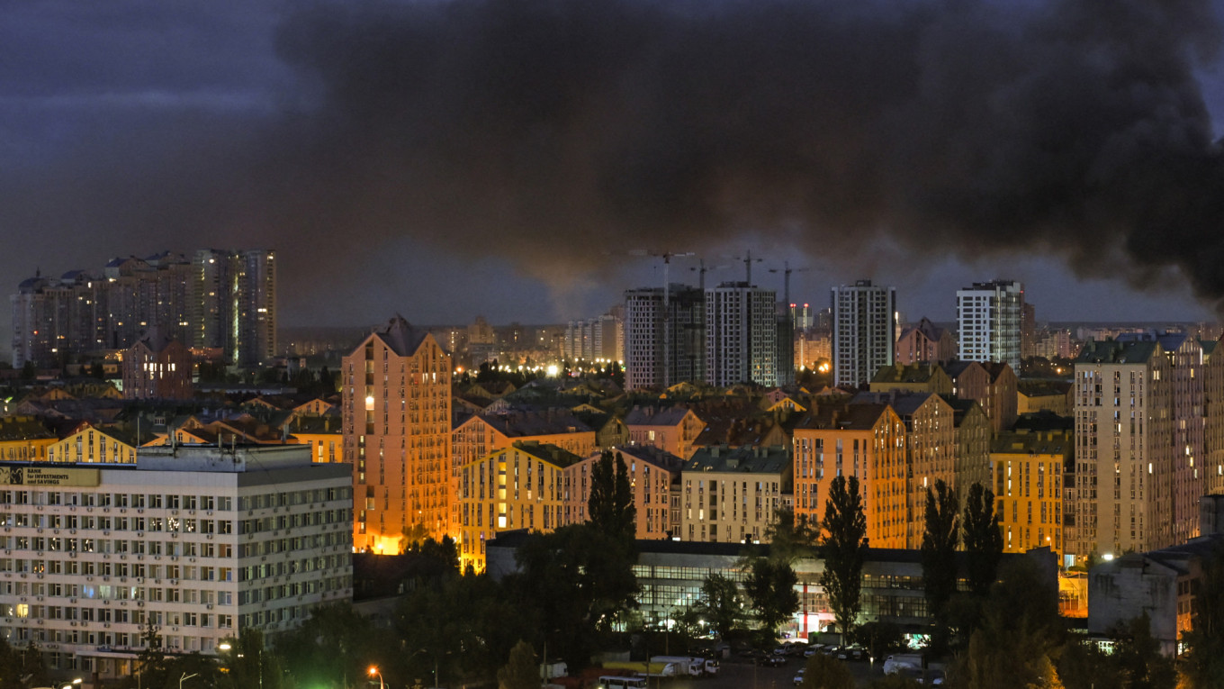 Ukrainian conflict scene photographed by AFP, July 12, 2026
