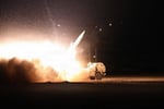 US Army HIMARS launcher fires ATACMS missiles from Kuwait during Operation Epic Fury against Iranian targets