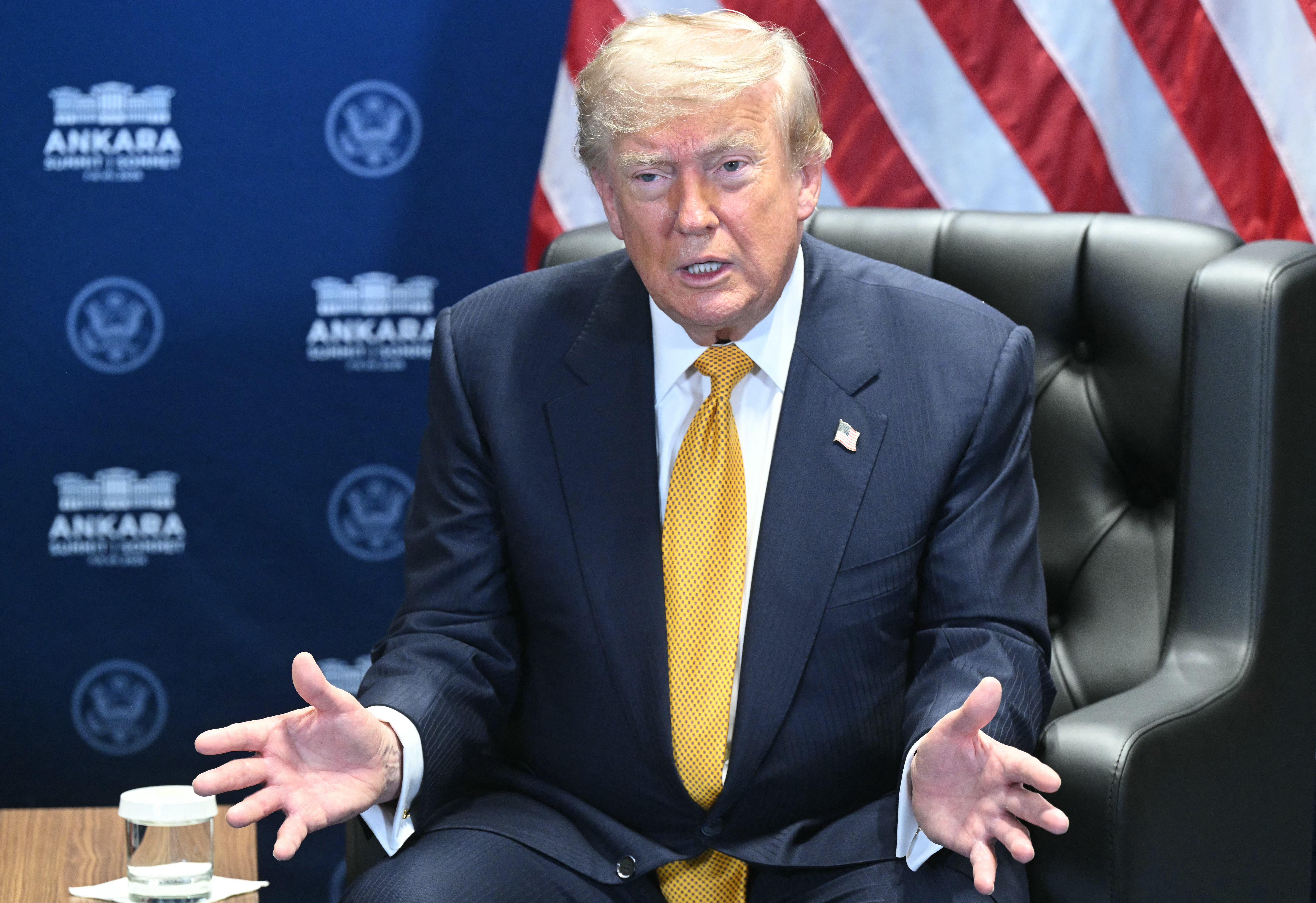 US President Donald Trump at NATO Ankara summit as US-Iran ceasefire collapses