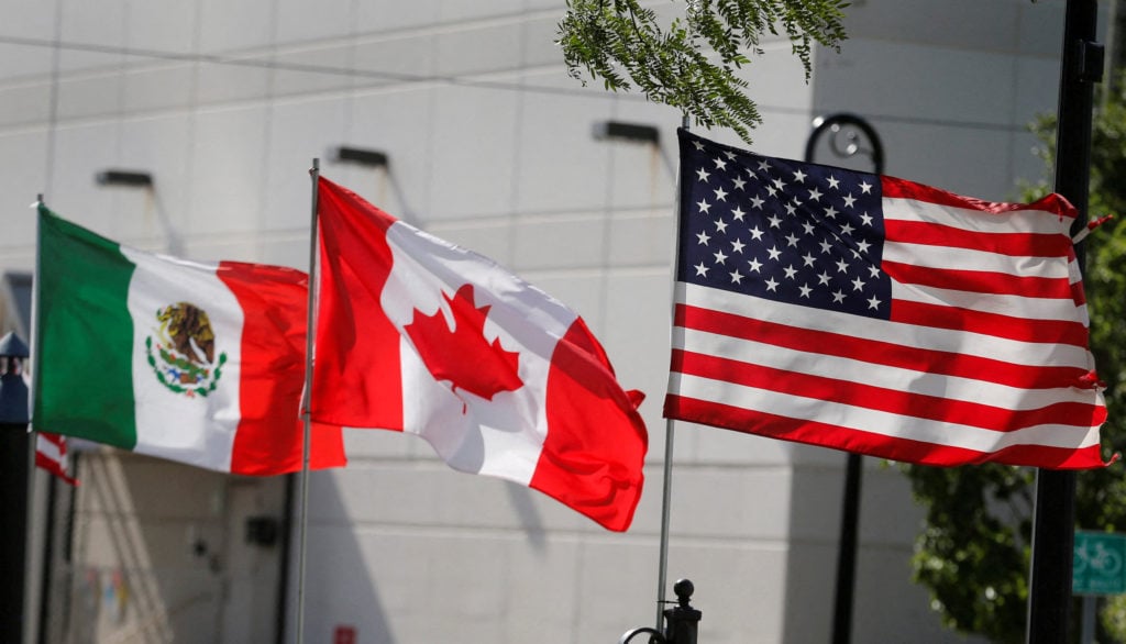 U.S. Canada and Mexico officials at USMCA renegotiation talks as the United States declined to extend the trade pact