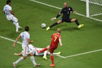 USMNT players disappointed after Belgium defeat in 2026 World Cup knockout match
