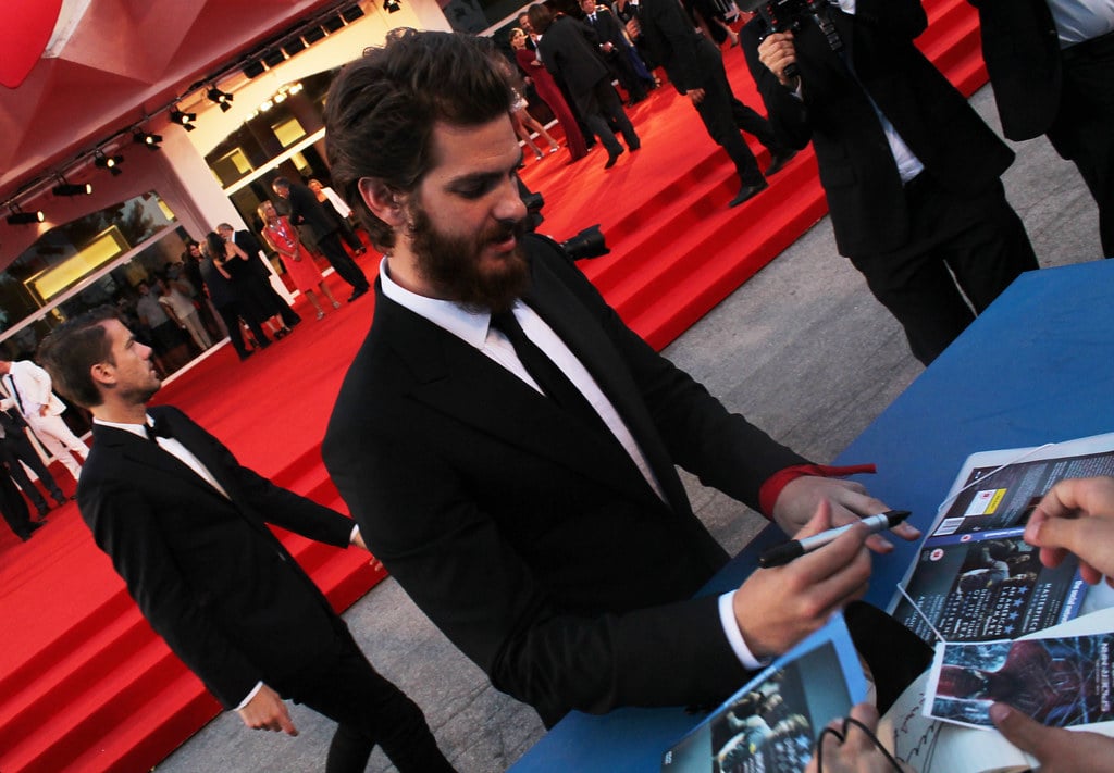Stars arrive on the red carpet at the Venice Film Festival Palazzo del Cinema