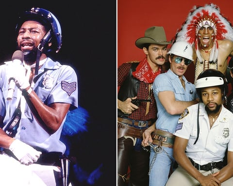 Victor Willis performs as lead singer of the Village People in Chicago