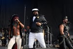Victor Willis performs with the Village People at Riot Fest 2019 in Chicago; the founding singer died June 30, 2026 at age 74