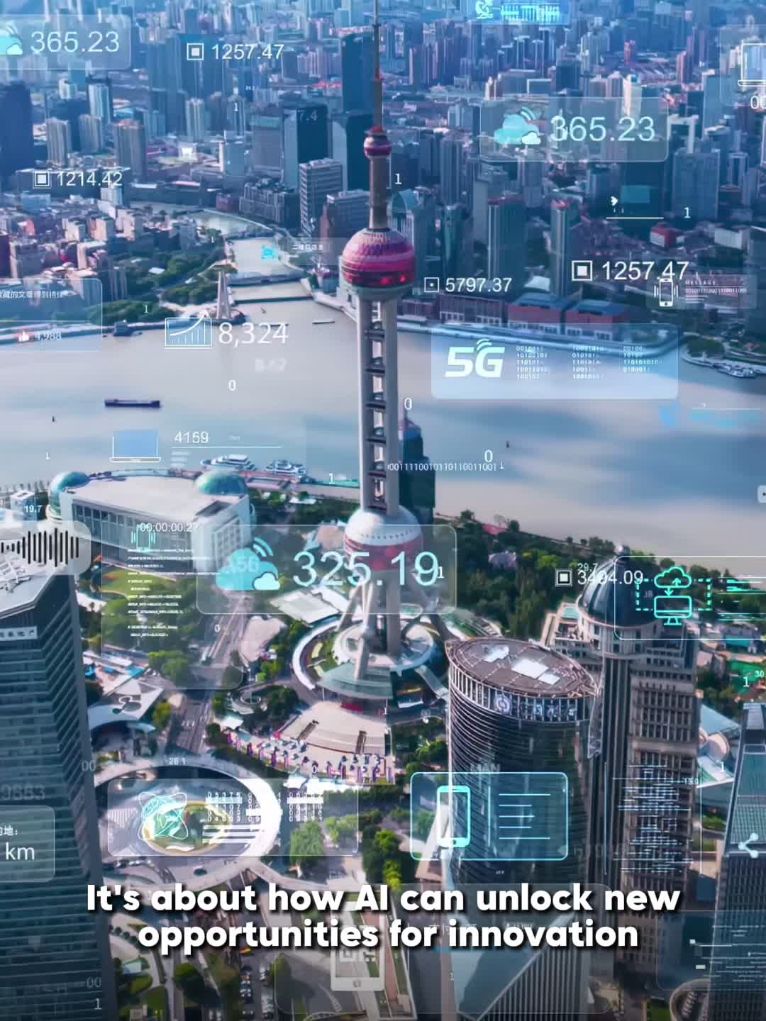 Exhibit at WAIC 2026 showing AI technology innovation at the World Artificial Intelligence Conference in Shanghai