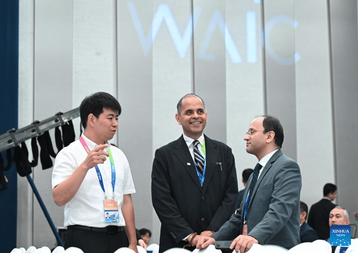 WAIC 2026 World AI Conference in Shanghai China featuring Moonshot AI Kimi K3 launch event