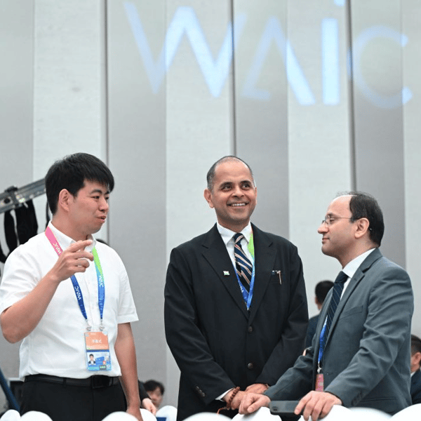 WAIC 2026 World AI Conference in Shanghai China featuring Moonshot AI Kimi K3 launch event