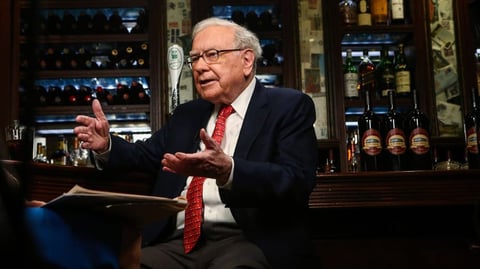Warren Buffett at Berkshire Hathaway annual meeting