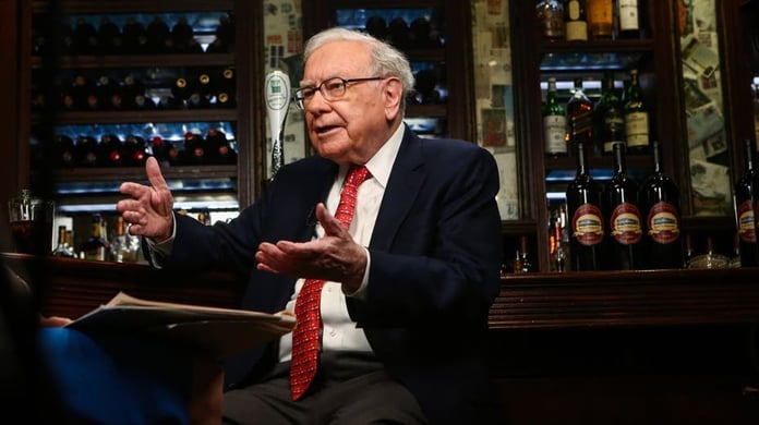 Warren Buffett at Berkshire Hathaway annual meeting