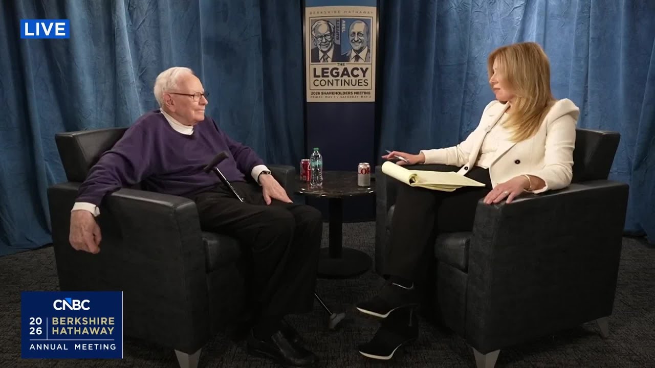Warren Buffett speaks with CNBC about Berkshire Hathaway and the Gates Foundation