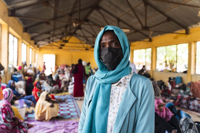 WFP food distribution operation in Sudan supporting displaced families in North Kordofan