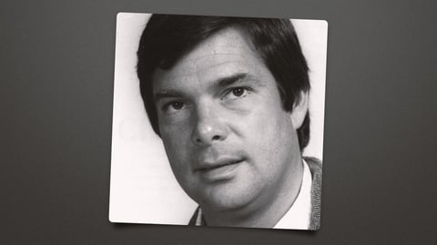 Wilford Lloyd Baumes, television producer and creator of The Love Boat, in a publicity photograph