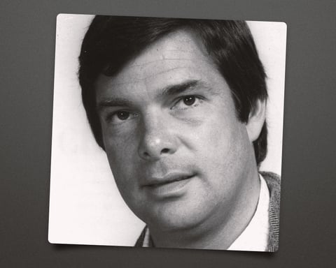 Wilford Lloyd Baumes, television producer and creator of The Love Boat, in a publicity photograph