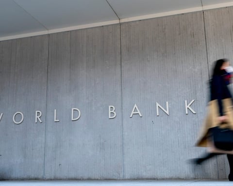 The World Bank headquarters building in Washington DC where the annual income classification reclassification is determined