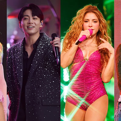 Madonna, BTS, Shakira and Justin Bieber perform at the 2026 World Cup Final halftime show at MetLife Stadium