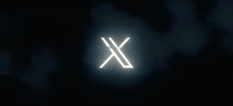 X logo on dark background representing the rebuilt X Android app