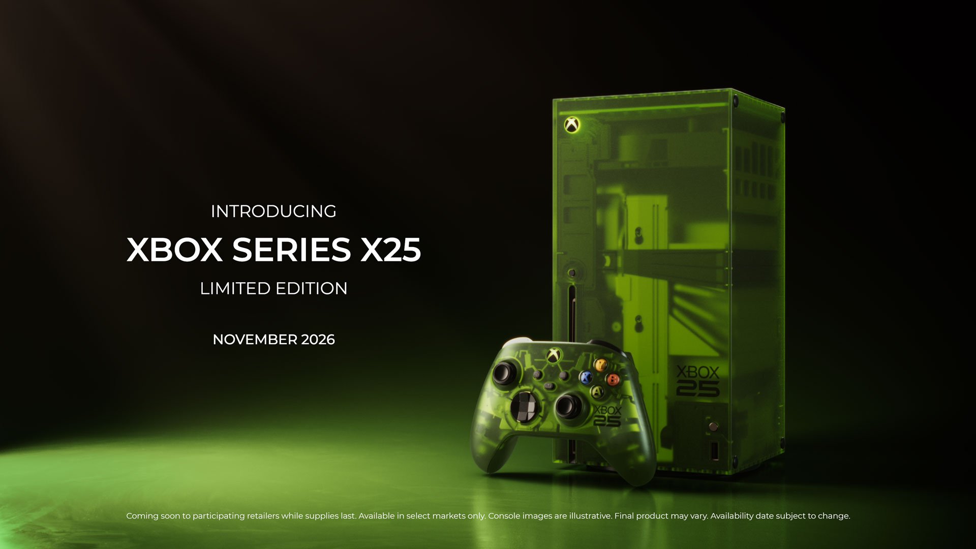 Xbox 25th anniversary game collection promotion from Xbox Wire June 2026