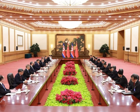 Xi Jinping and Kim Jong Un exchange congratulations marking 65 years of the China-DPRK Treaty of Friendship