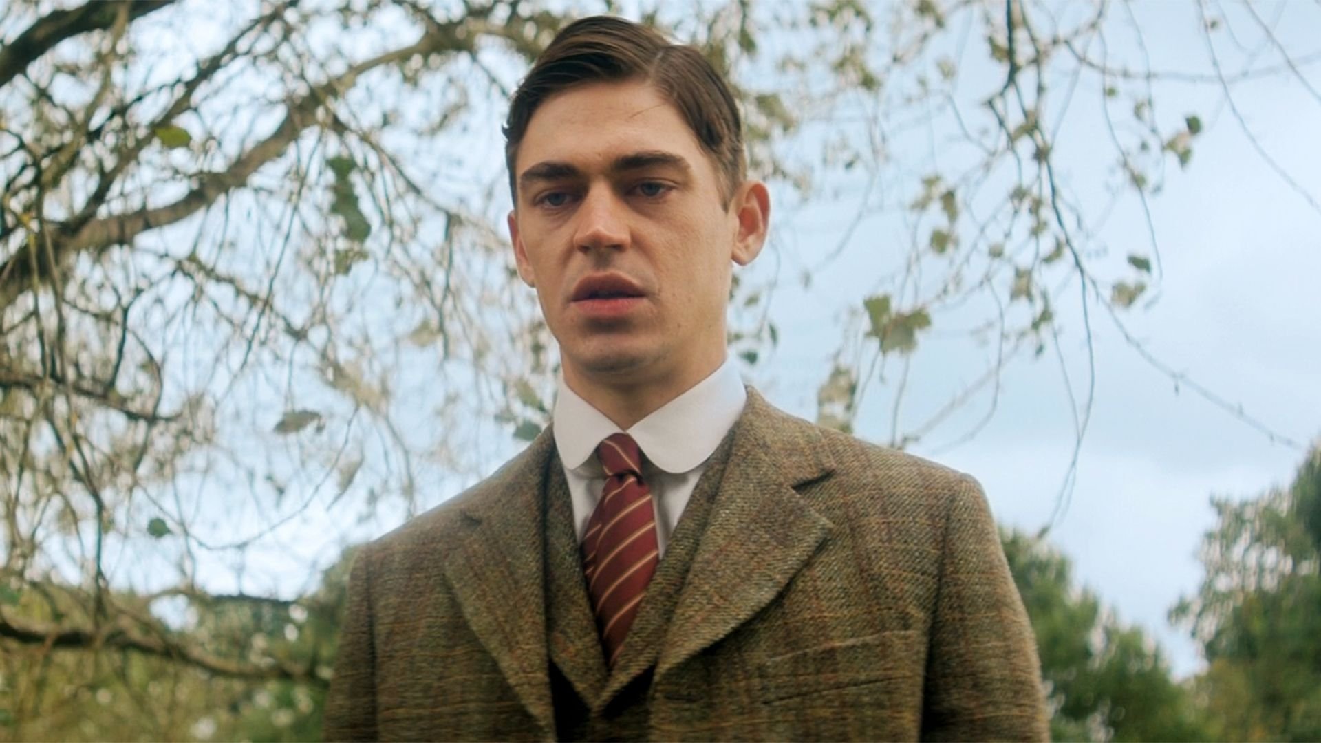 A scene from Young Sherlock Season 1 on Prime Video, starring Hero Fiennes Tiffin