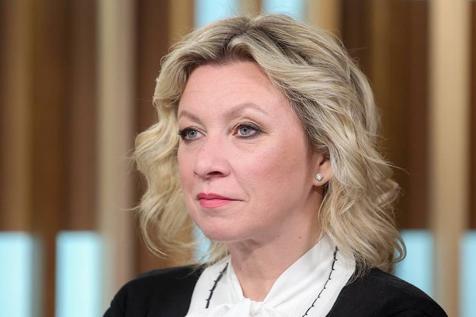 Maria Zakharova speaks at Russian Foreign Ministry briefing on Ukraine drone proliferation