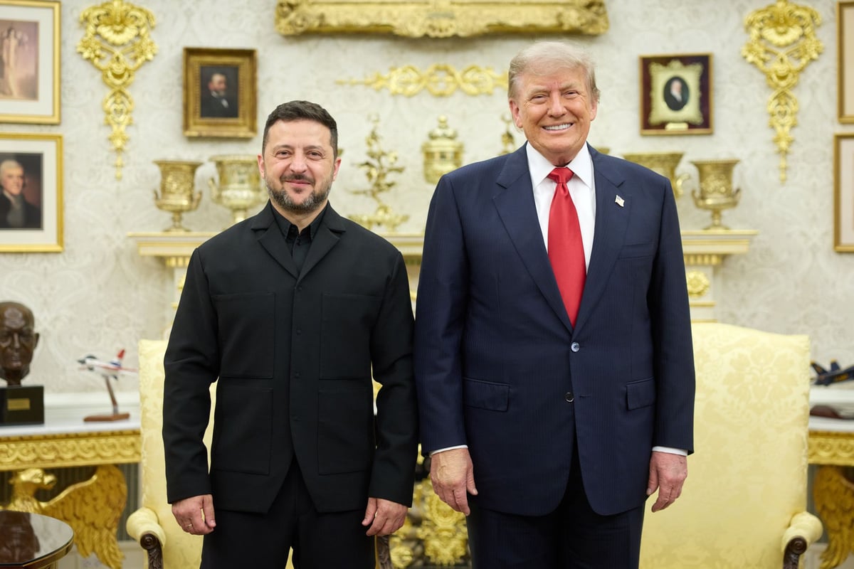 President Zelensky meets President Trump at the White House on July 28 2026