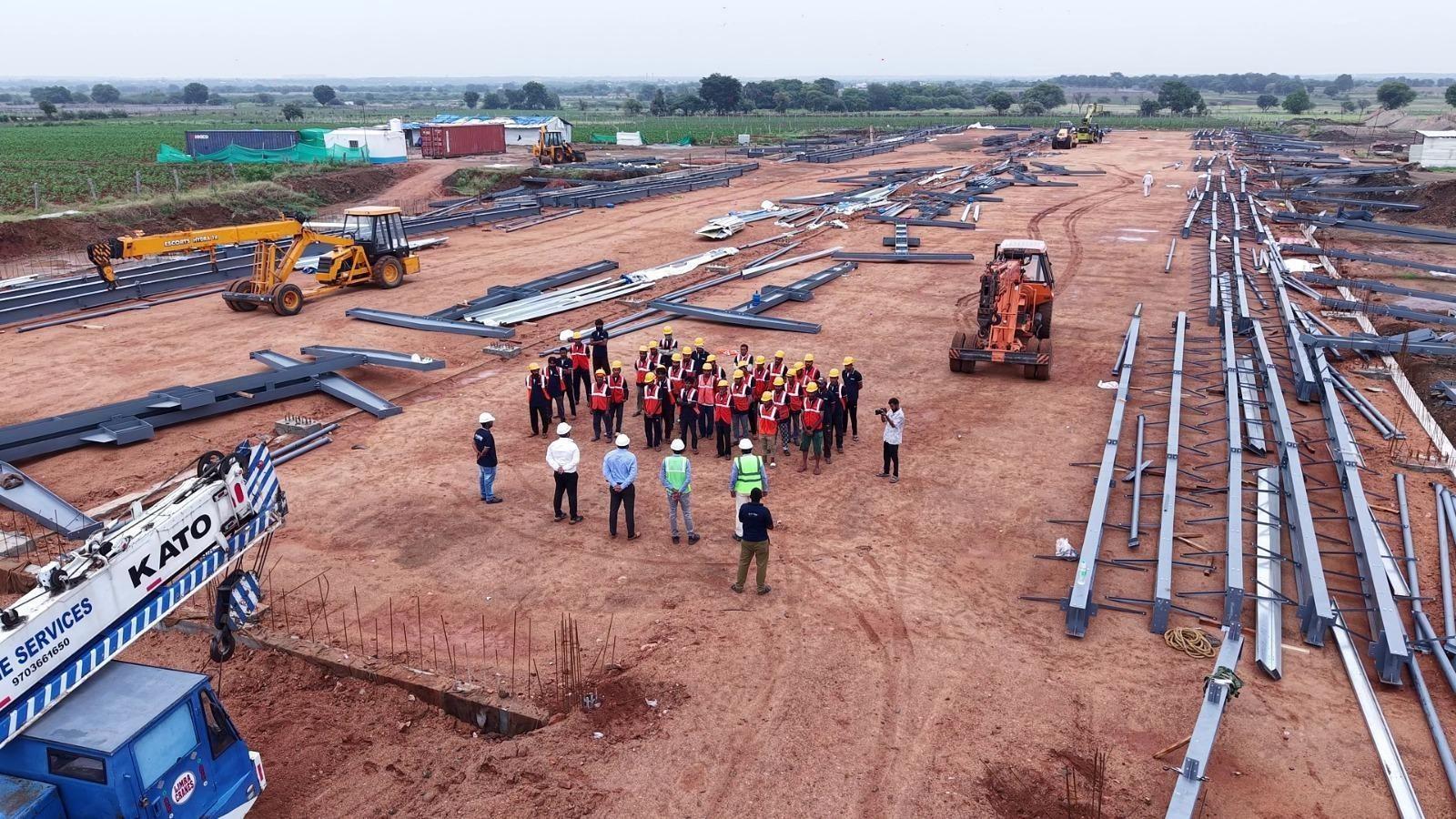 Mount Sets a New Benchmark by Building a 95,110 Sq. Ft. Factory in Hyderabad in Just 24 Hours