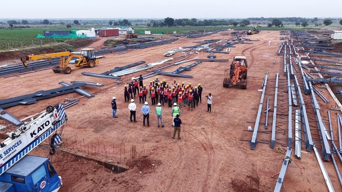 Mount Sets a New Benchmark by Building a 95,110 Sq. Ft. Factory in Hyderabad in Just 24 Hours
