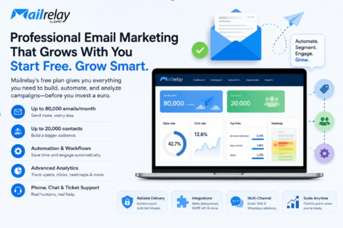 Why the Free Plan at Mailrelay Is a Smart Place to Start With Professional Email Marketing