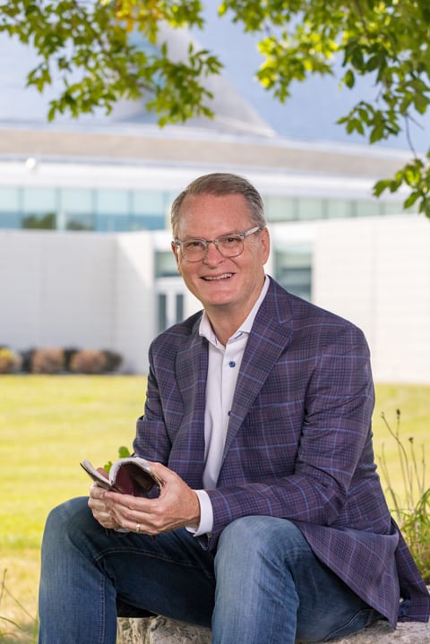 Adam Hamilton, founding senior pastor of the Church of the Resurrection in Leawood, Kansas, who won the 2026 Democratic Senate primary