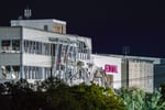 Aeon Mall Kumamoto which was damaged by an explosion following an earthquake on July 30 in Kashima, Japan.