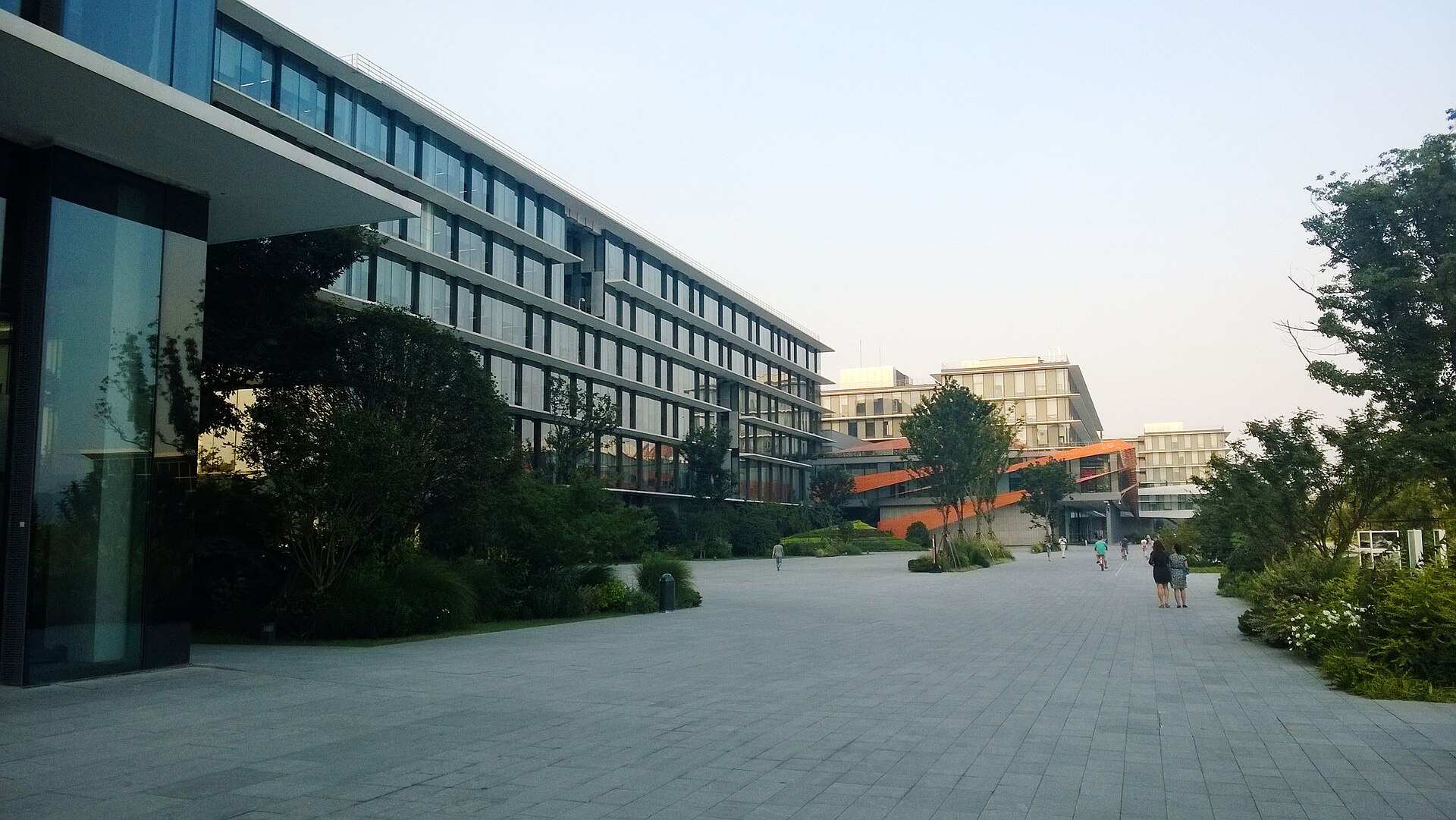 The Alibaba Group headquarters campus at Xixi Park in Hangzhou, China, known as Taobao City