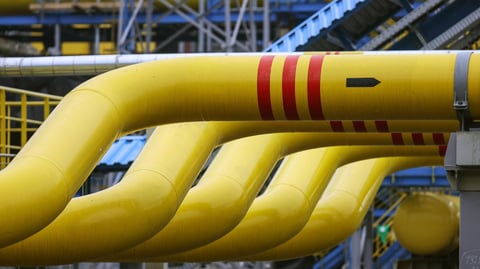 The Amur Gas Processing Plant in Russia as European LNG imports fall to their lowest level since 2024