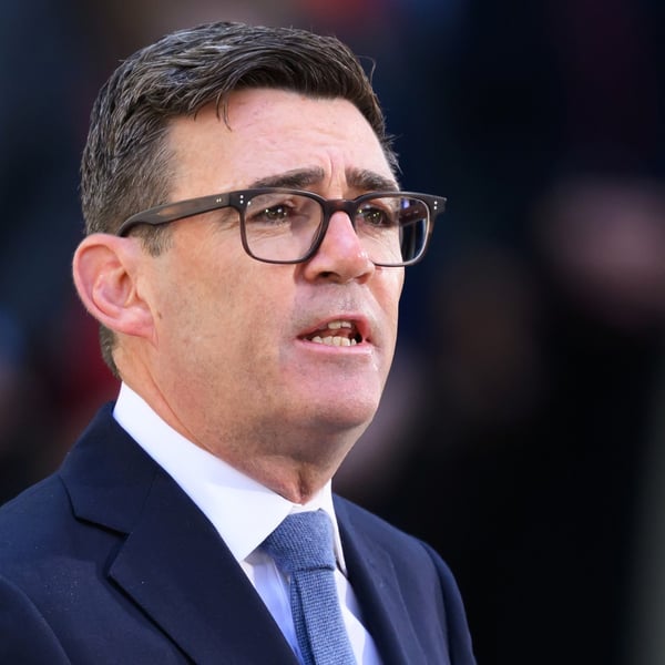 British Prime Minister Andy Burnham in London on July 20, 2026, who Epstein survivors will press for a public inquiry into Andrew Mountbatten-Windsor