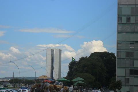 Brazil's National Congress building in Brasília where lawmakers introduced bills to ban casino games from the regulated betting market
