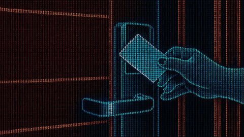 Hotel lobby with Wi-Fi network sign targeted by Russian hackers in CaptiveCrunch campaign