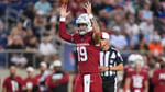 Carson Beck Arizona Cardinals quarterback NFL preseason debut Hall of Fame Game Canton
