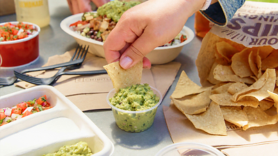Chipotle Mexican Grill National Avocado Day promotional campaign offering free chips and guac through the Chipotle Rewards app