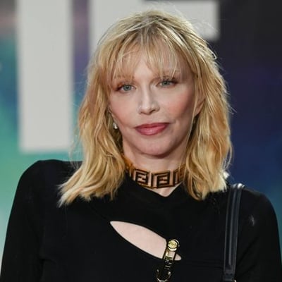 Courtney Love photographed in 2026 by Stuart C. Wilson for Getty Images