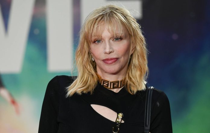 Courtney Love photographed in 2026 by Stuart C. Wilson for Getty Images