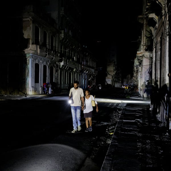 Havana Cuba streets in darkness during fourth nationwide power grid collapse of 2026