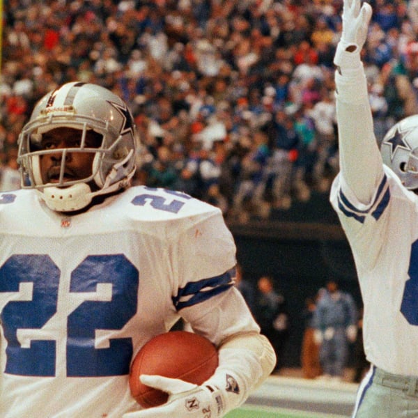 Dallas Cowboys players on the field during an NFL game in 2026