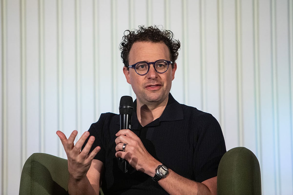 Anthropic CEO Dario Amodei speaking at the company Builder Summit in Bengaluru India