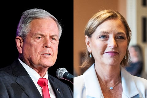 Darline Graham Nordone and Rep. Ralph Norman, candidates in the South Carolina special Republican Senate primary 2026