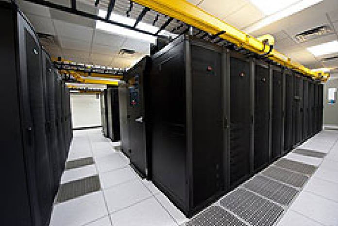 A hyperscale AI data center facility, the type the Cherokee Nation has banned on tribal lands