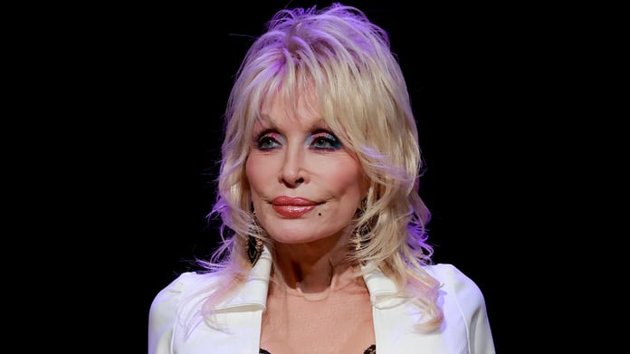 Dolly Parton performing on stage, Tennessee's push to rename Nashville Airport in her honor