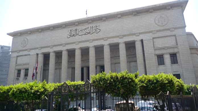 Egyptian High Court of Justice building in downtown Cairo where the StreamEast operators were tried and convicted on sports piracy charges